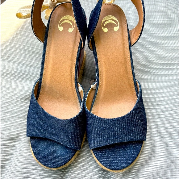 Comfort Womens Espadrille Wedge size 8 - Picture 2 of 13